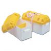 TREM LARGE BATTERY BOX C/W STRAP 200x410x250H mm